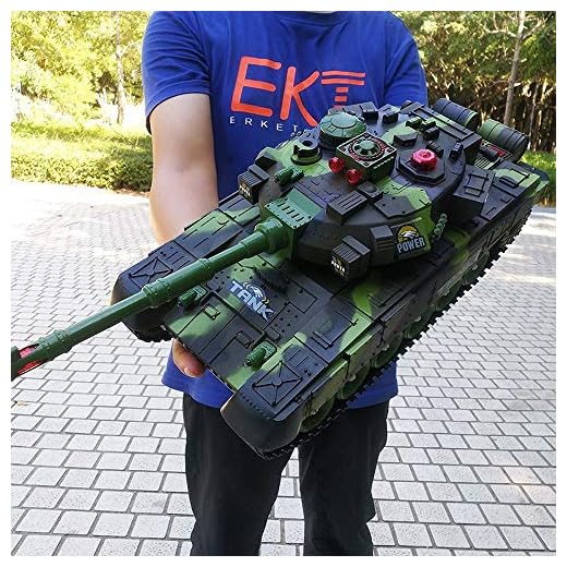 s-idee® 01661 Battle Panzer 1:28 mit integriertem Infrarot Kampfsystem 2.4 Ghz RC R/C ferngesteuert, Tank, Kettenfahrzeug, IR Schussfunktion, Sound, Licht, Neu, 1:24, Schuss Sound, Beleuchtung 6 Luccky Pro Metal Tracks 2,4 GHz Emulational British Challenger 2 RC Kampfpanzer mit Rauch- und Soundeffekt RC Panzer mit Ladekabel Fernbedienung Panzer Deutscher Tiger Spielzeug Weihnachtsgeschenk