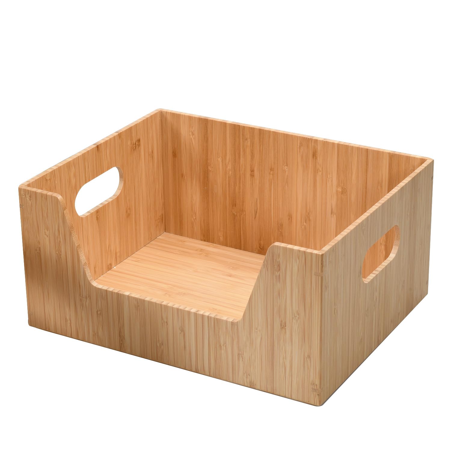 MobileVision Bamboo Storage Box