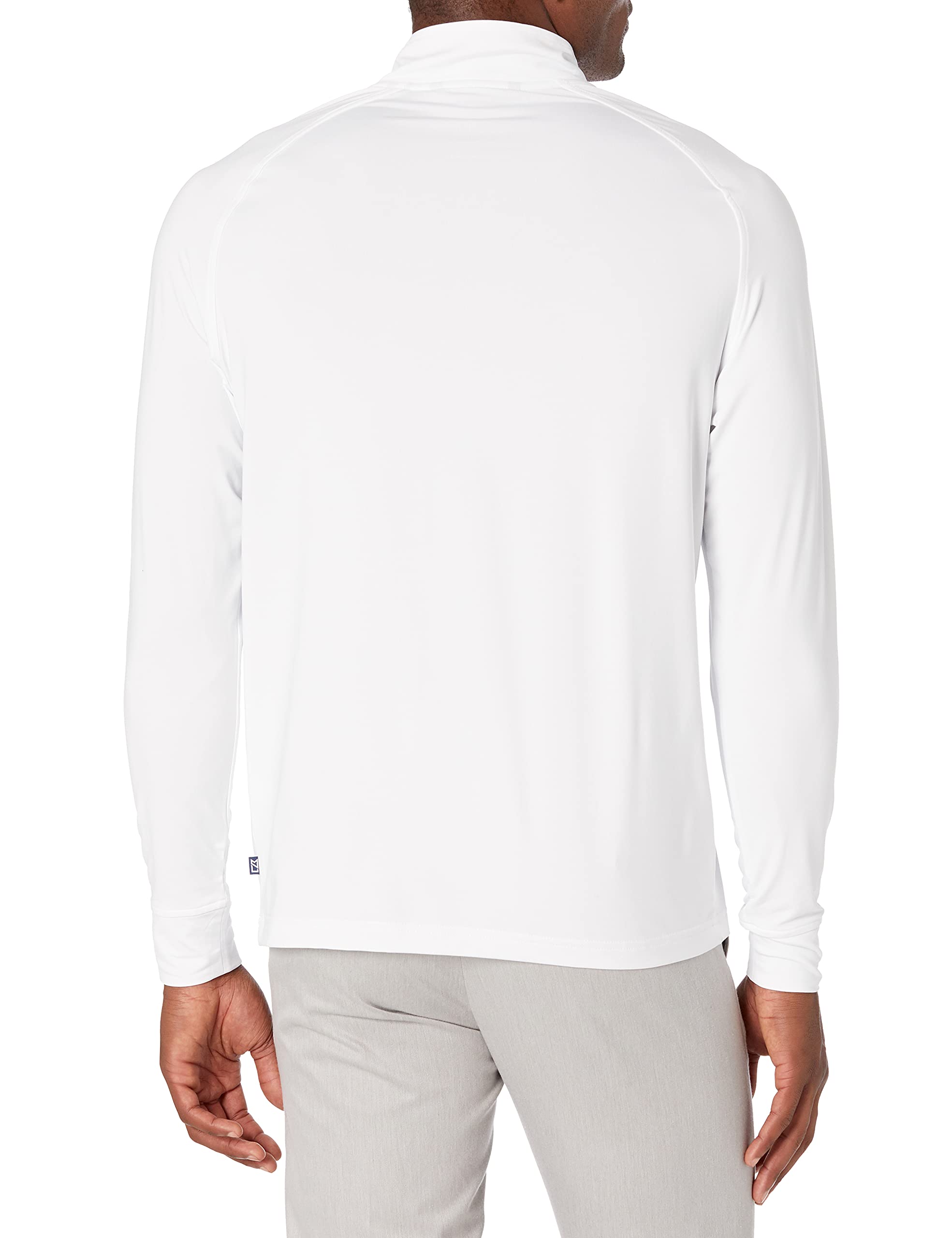 Cutter & Buck Adapt Eco Strickpullover, Langärmlig, Mit Viertelreißverschluss Camisa Hombre (Pack de 1)