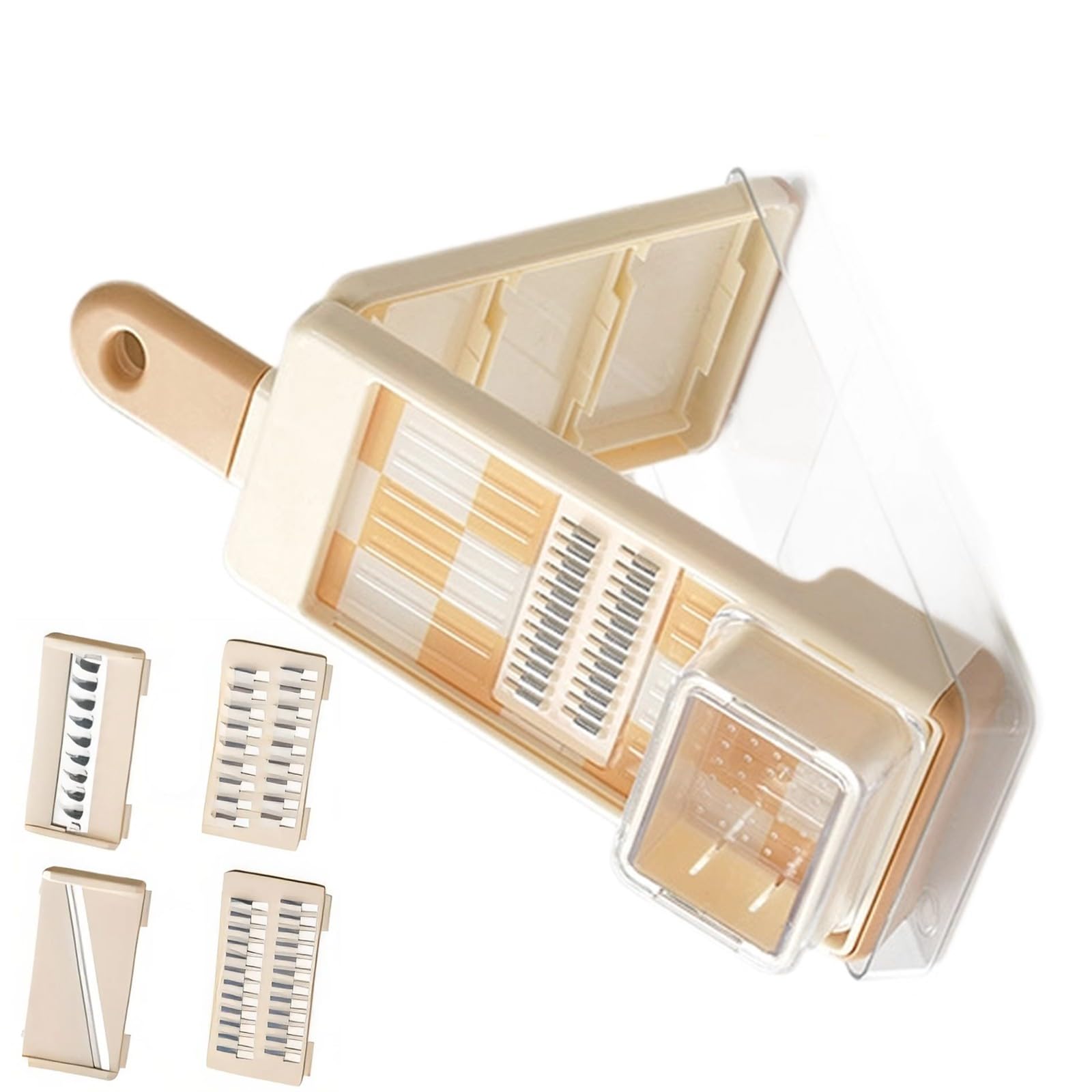 Kalttoy Multipurpose Vegetable Shredders Manual Processor Texture Suitable for Quick Salad Preps and Cooking Tasks Use Kitchen Gadget