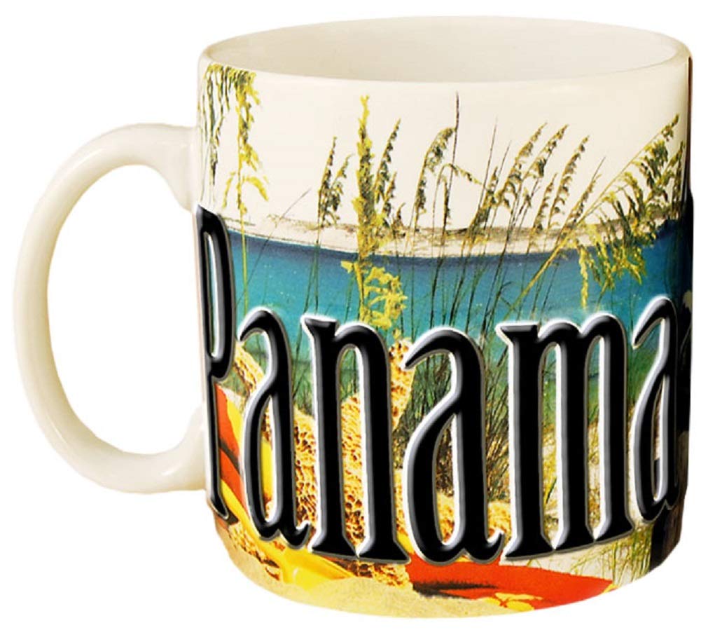 Americaware Panama City 18oz. Color Relief Coffee Mug