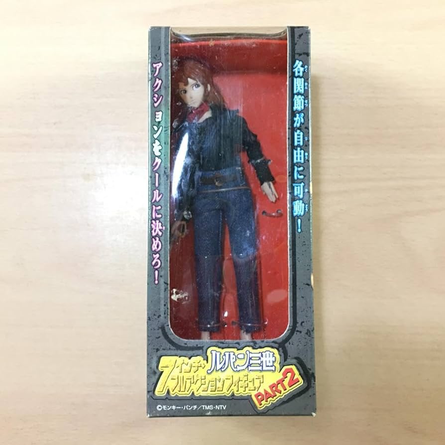 ルパン三世 峰不二子　フィギュア　7 当時物 ルパン三世 峰不二子 フィギュア 7点セット レア レトロ