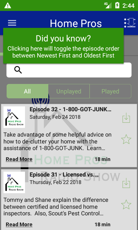 The Home Pros Radio Show - App on Amazon Appstore