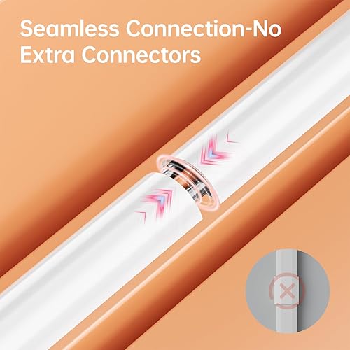 Miniatura 4 de Delamu Kit de ocultador de cable de TV de 42.5 pulgadas, cubierta de cable para montar en la pared oculta 2-3 cables, cubierta de gestión de cables