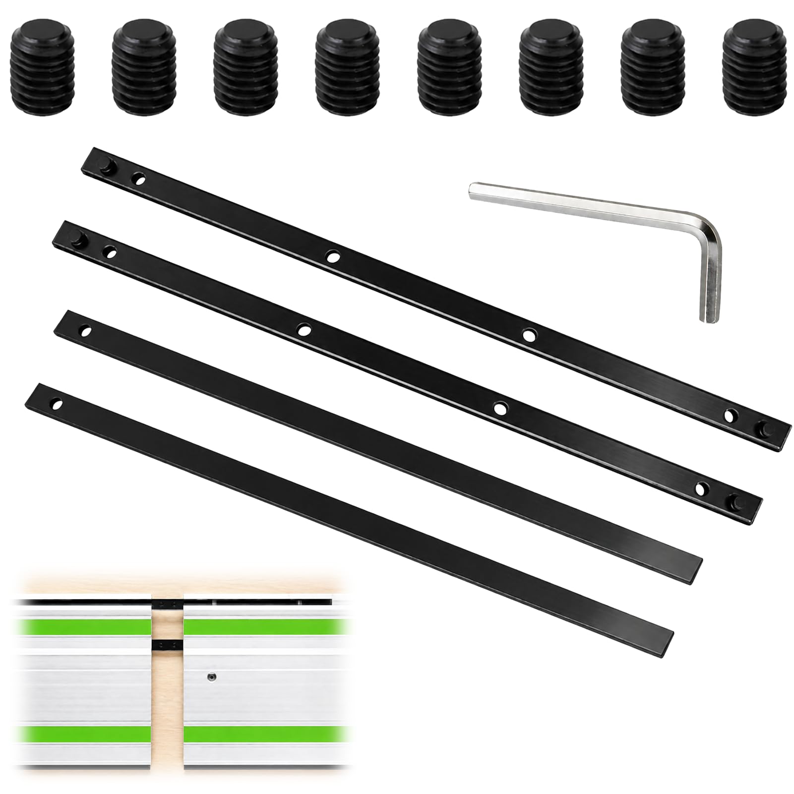 2 Set Guide Rail Connector Kit