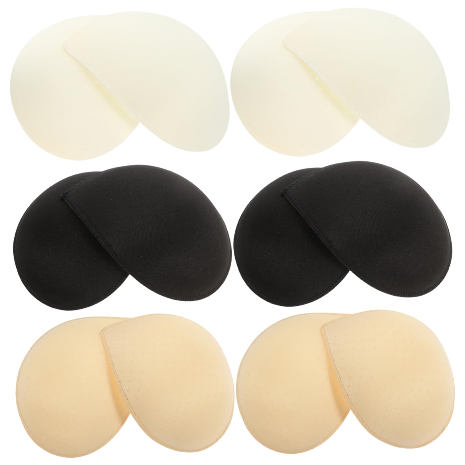 12pares Almohadillas Para Sostenes De Insertos Invisibles Para Sujetadores y Trajes Almohadillas Deportivas Ligeras y Cómodas