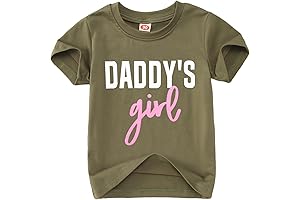 Daddy and Me Matching Outfits Fathers Day Shirt Tee Tops Dad and...