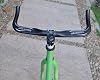 UPANBIKE Bullhorn Riser Bar Rest TT Bar for Fixed Gear Bike Bicycle Handlebar 31.8mm x 40cm