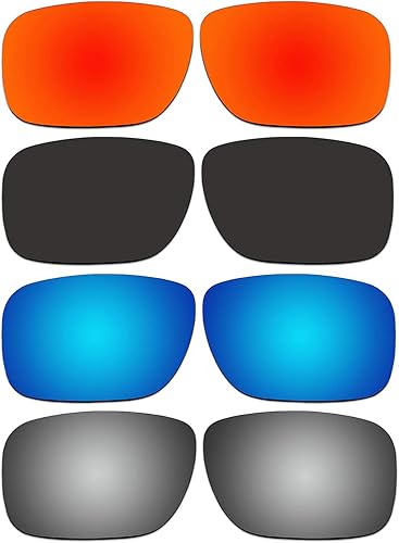 4 pares de lentes de repuesto para gafas de sol Oakley Holbrook con paquete polarizado P4-1