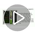 Image of Blackout Black Film for Glass Window, self Adhesive Glass Film for Privacy Glass Film for Sunlight Heat Blocking, Glass Window, Office Cabins, Home - 95% Black Film 12 X 36 Inchs