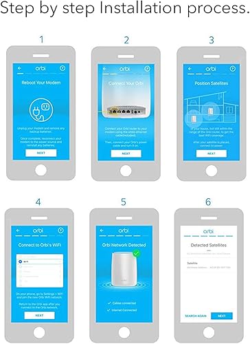 Miniatura 4 de NETGEAR Orbi Sistema de WiFi para el hogar.