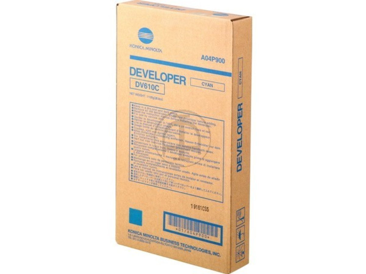 Konica Minolta Bizhub Pro C 5500 (DV-610 C / A04P900) - original - Developer cyan - 200.000 Pages