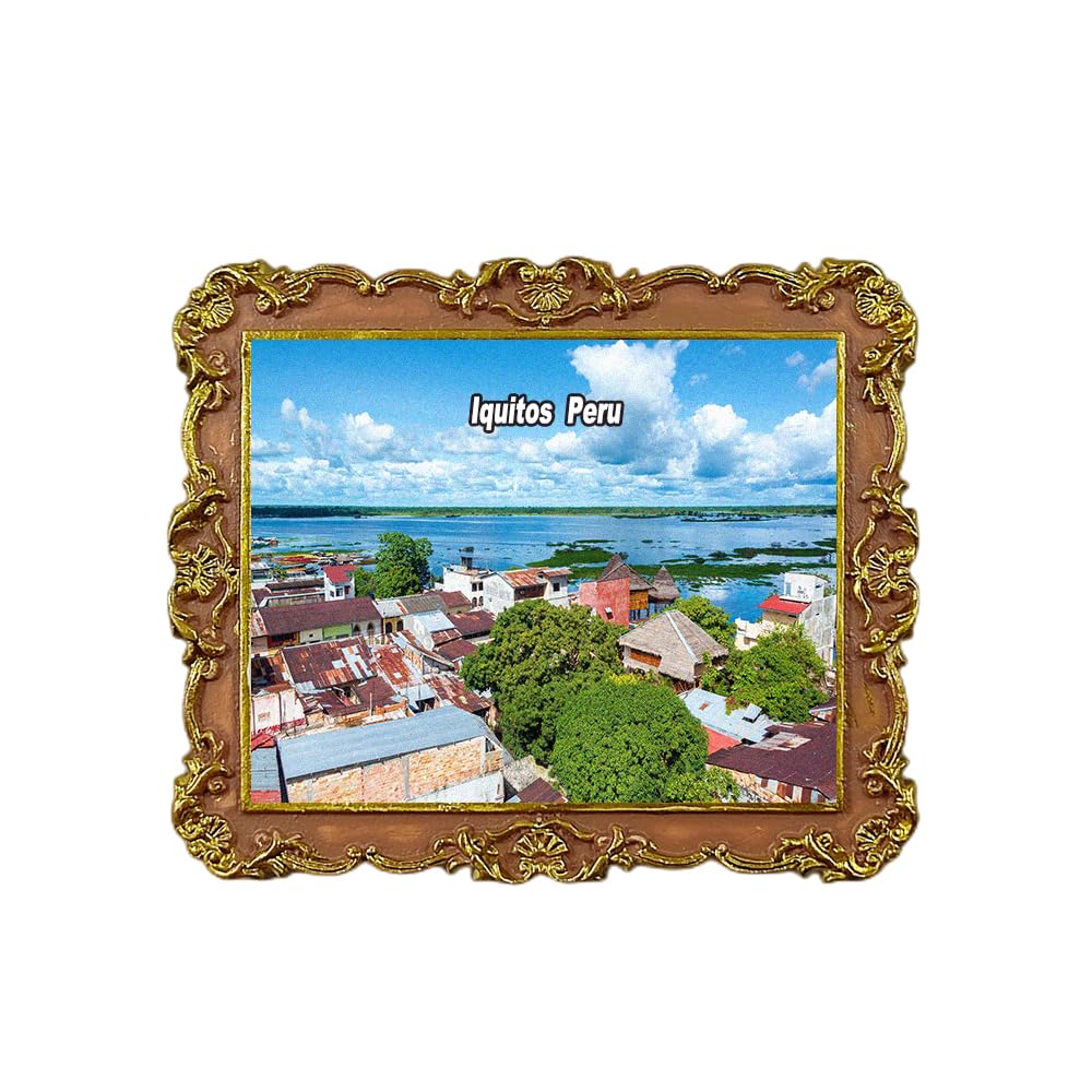 ICA - Magnete da frigorifero con motivo Perù, souvenir 3D