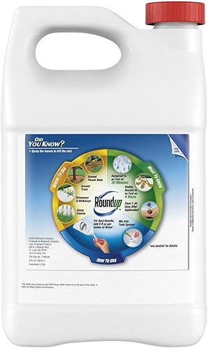Miniatura 2 de Roundup Concentrado para matar malezas y hierbas, uso en y alrededor de macizos de flores, pasarelas y otras áreas de su patio, 1 gal.