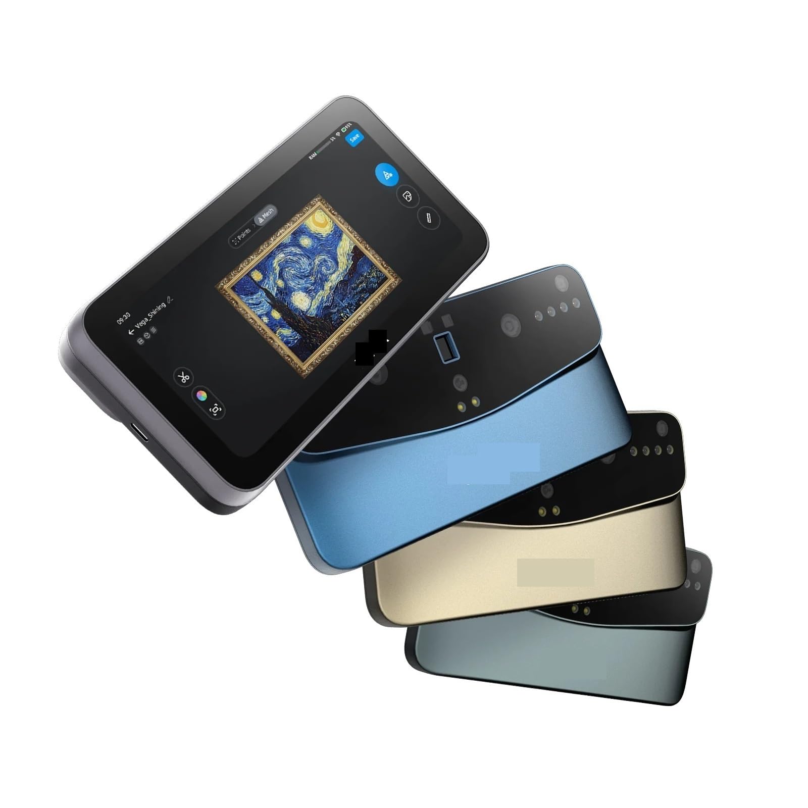 Scanner 3D Einstar3D ad alta precisione portatile, veloce e versatile, pronto for l'uso all'aperto