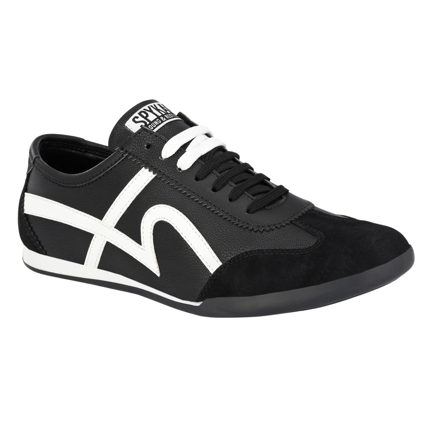 Spykar Paul Black/White Men Lowtop Streetstyle Sneakers (B0CXF1C3ZL) Amazon Price History, Amazon Price Tracker