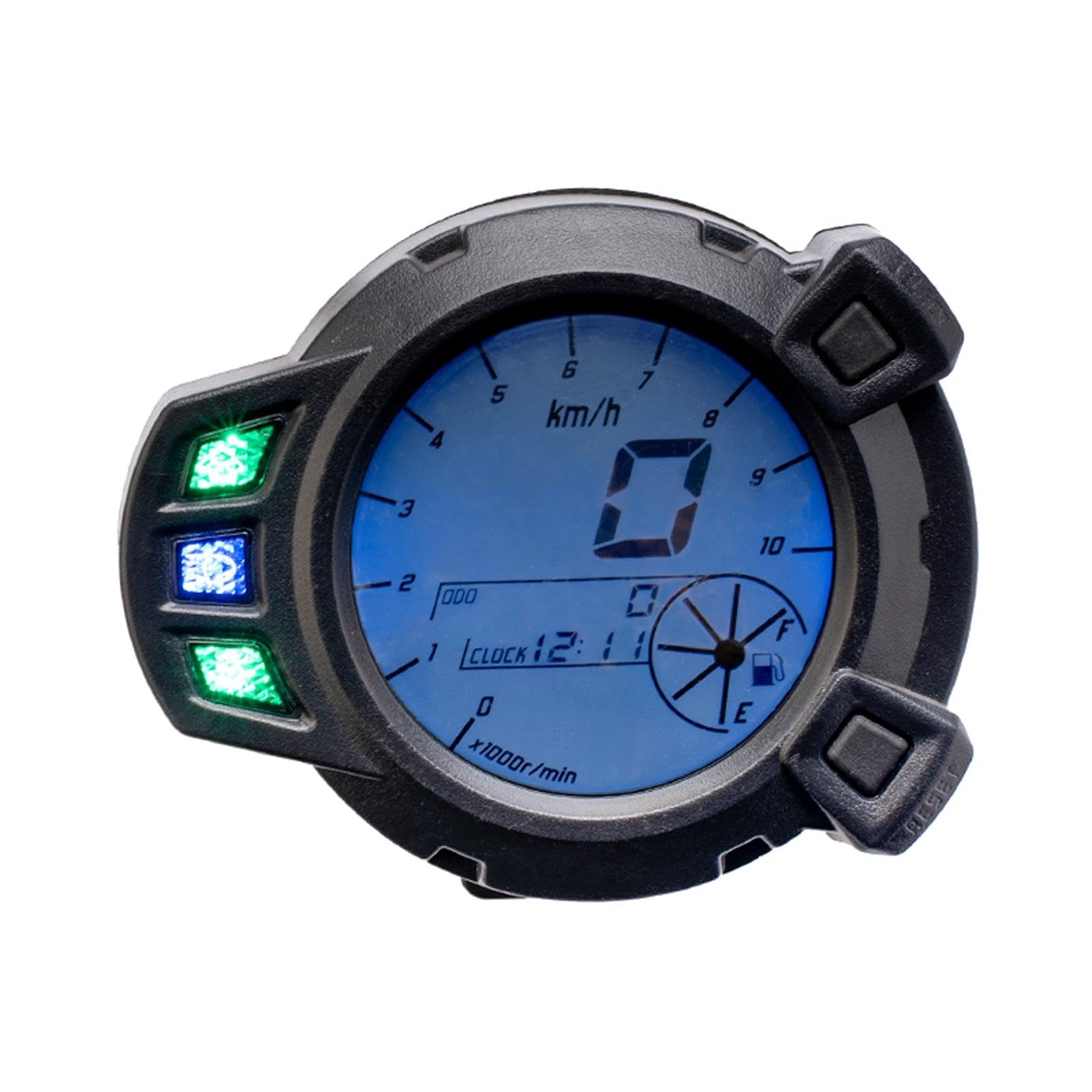 Tachimetro Contachilometri Digitale Strumento Odometro Multifunzione Display Ampio Resistente Protezione Basso Consumo Adatto per