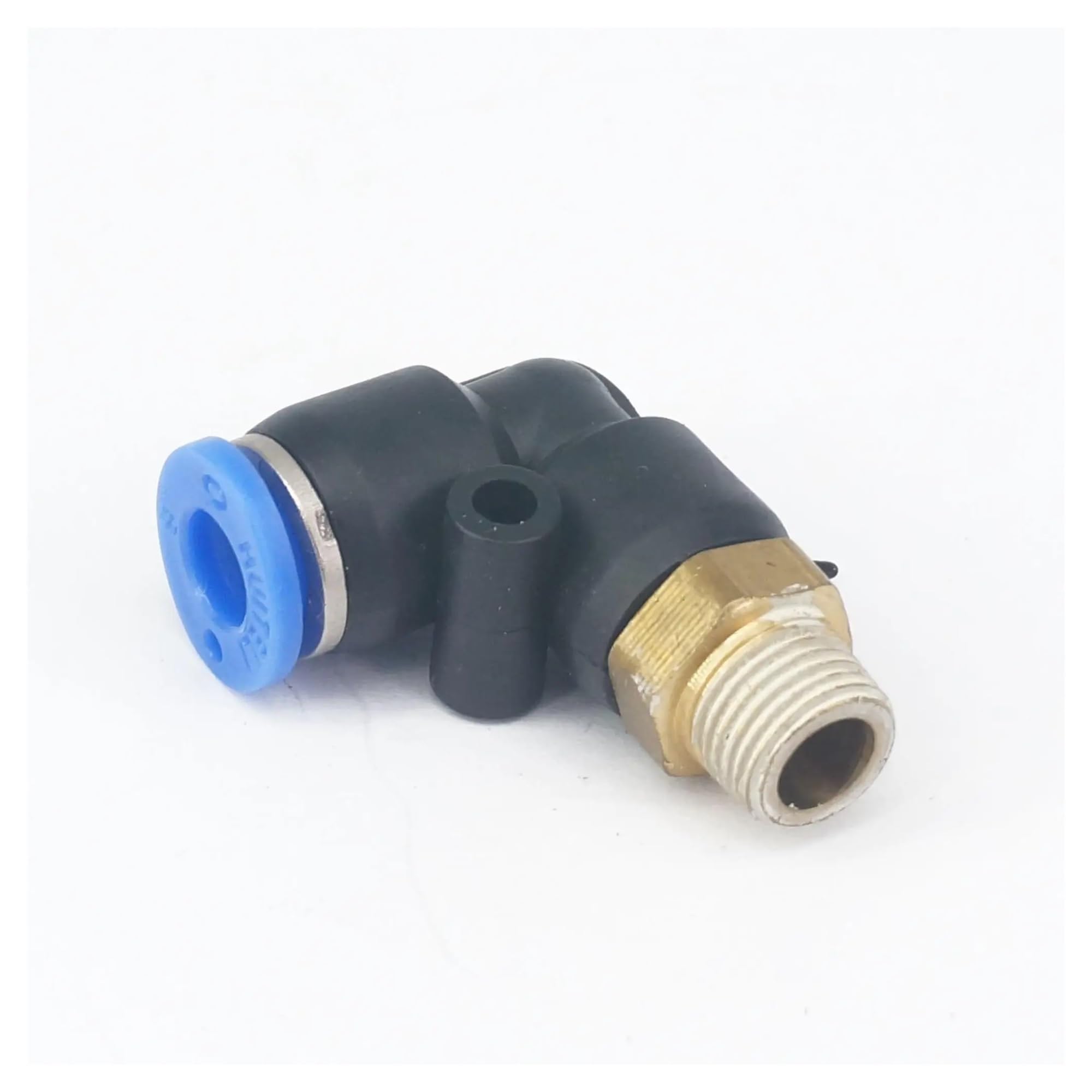 Rvblrdse Men's One Color 1/8" To Fit Tube O/D 6Mm Pneumatic Elbow Push In Connector Union Quick Release Air Fitting Plumbing