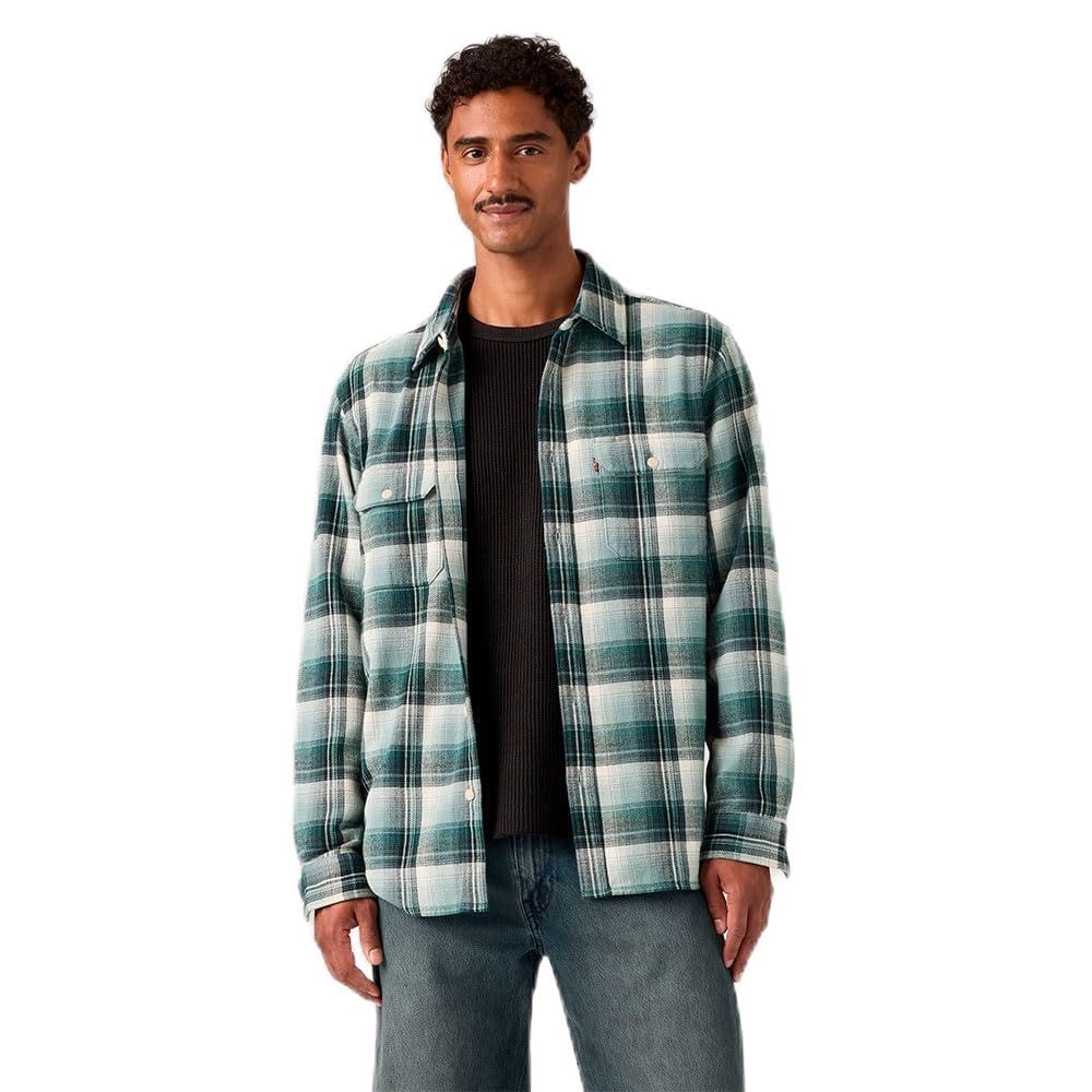 Levi's Herren Hemd mit Button-Down-Kragen Jackson Worker