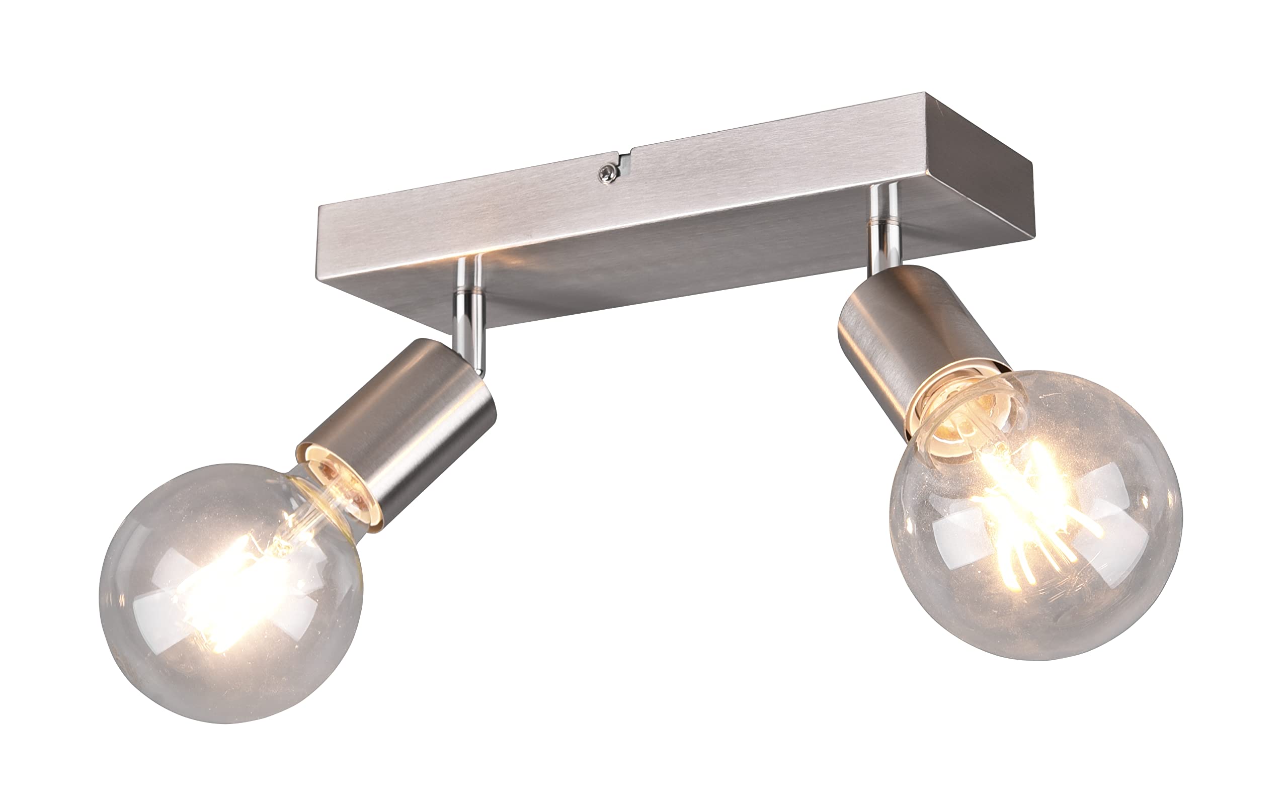 Rl Live Your Light Matte Nickel Reality Leuchten Vannes R80182007 Spotlight Bar Metal Matt Nickel Exclusive 2X E27