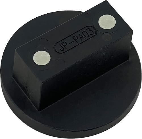 POTAUTO Adaptador de disco magnético PA6 de nailon compatible con vehículos Mercedes Benz 2000 presentes (cantidad 1, negro)