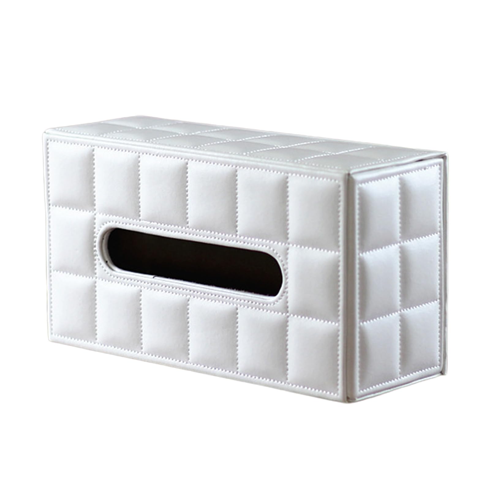 Tsophreniq Practical Sturdy PU Leather Tissue Holder Designs for Modern Homes and Multipurpose Use in Any Room Space Saving Stylish Tissue Storage