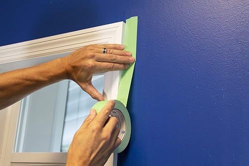 Miniatura 5 de IPG ProMask Green, cinta de pintor de 8 días, 1.41" x 60 yardas, verde, (rollo individual)