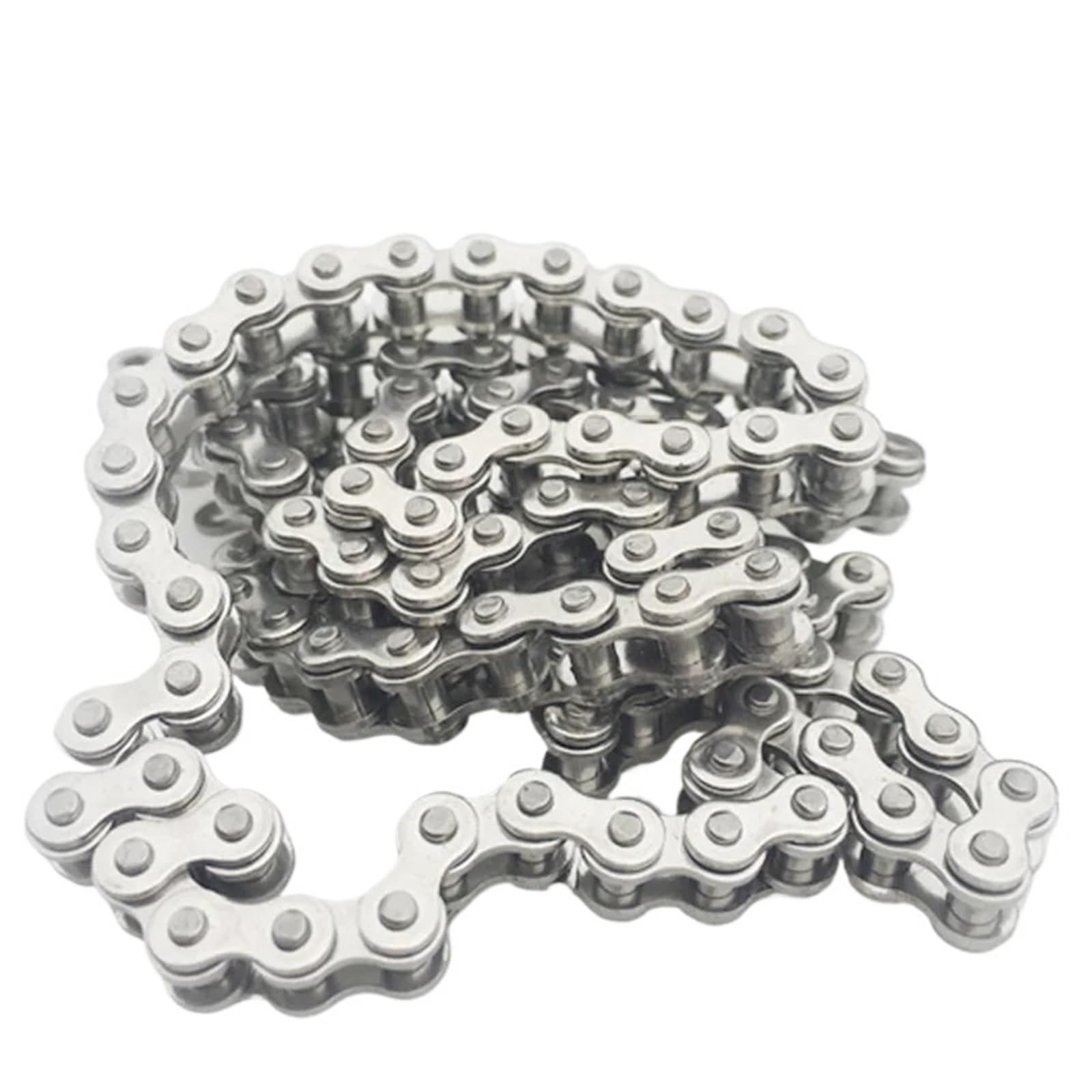 Rollenkette Aus Kohlenstoffstahl Kurze Teilung Rollenkette Industrielle Übertragungskette 304 Edelstahl 1/4"25H04C 05B RS35 06C 06B3/8" RS40 08A 08B1/2"(06C-RS35-1.5M)