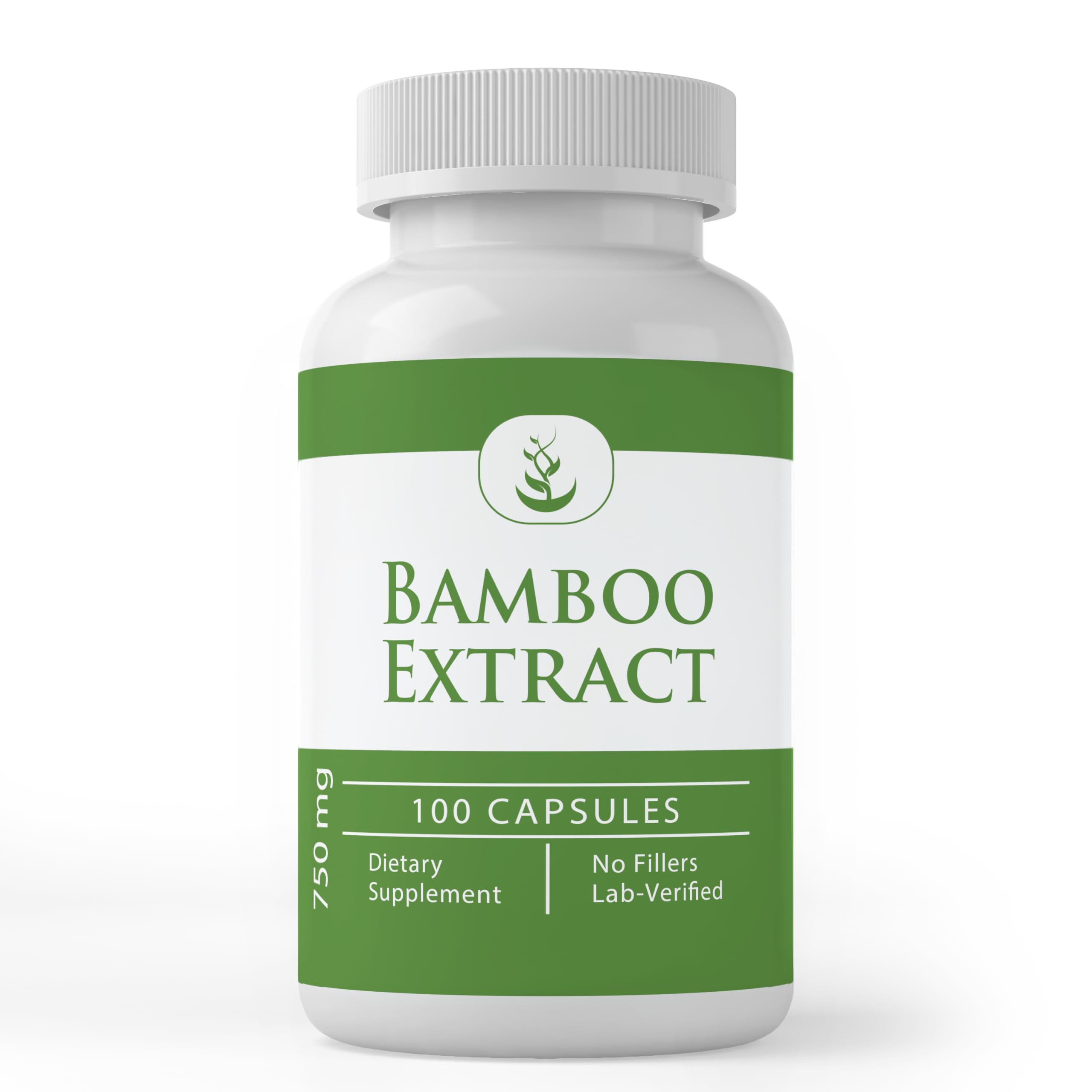 Pure Original Ingredients Bamboo Extract, (100 Capsules) Always Pure, No Additives Or Fillers, Lab Verified
