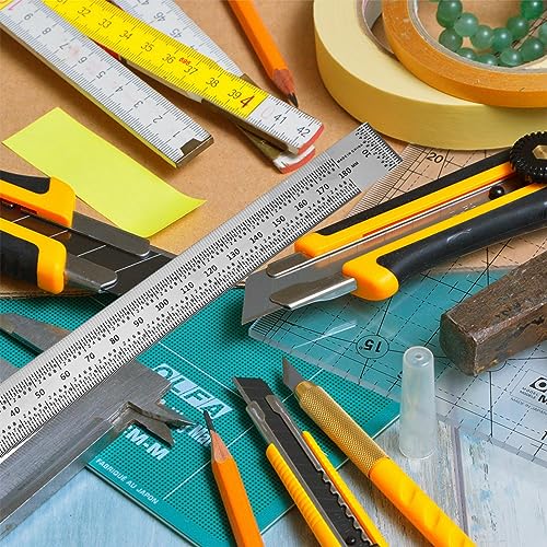 OSALADI 3pcs Multi-function Carpentry Ruler for Woodworking Ruler Measuring Tool for Carpentry and Woodworking Projects - Image 4