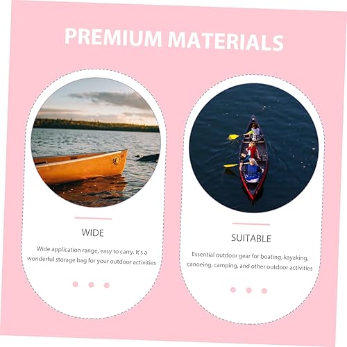 Miniatura 4 de BESPORTBLE mochila impermeable mochilas kayak bolsa cosa importante bolsa de almacenamiento salvaje agua abierta natación portátil bolsa de deriva