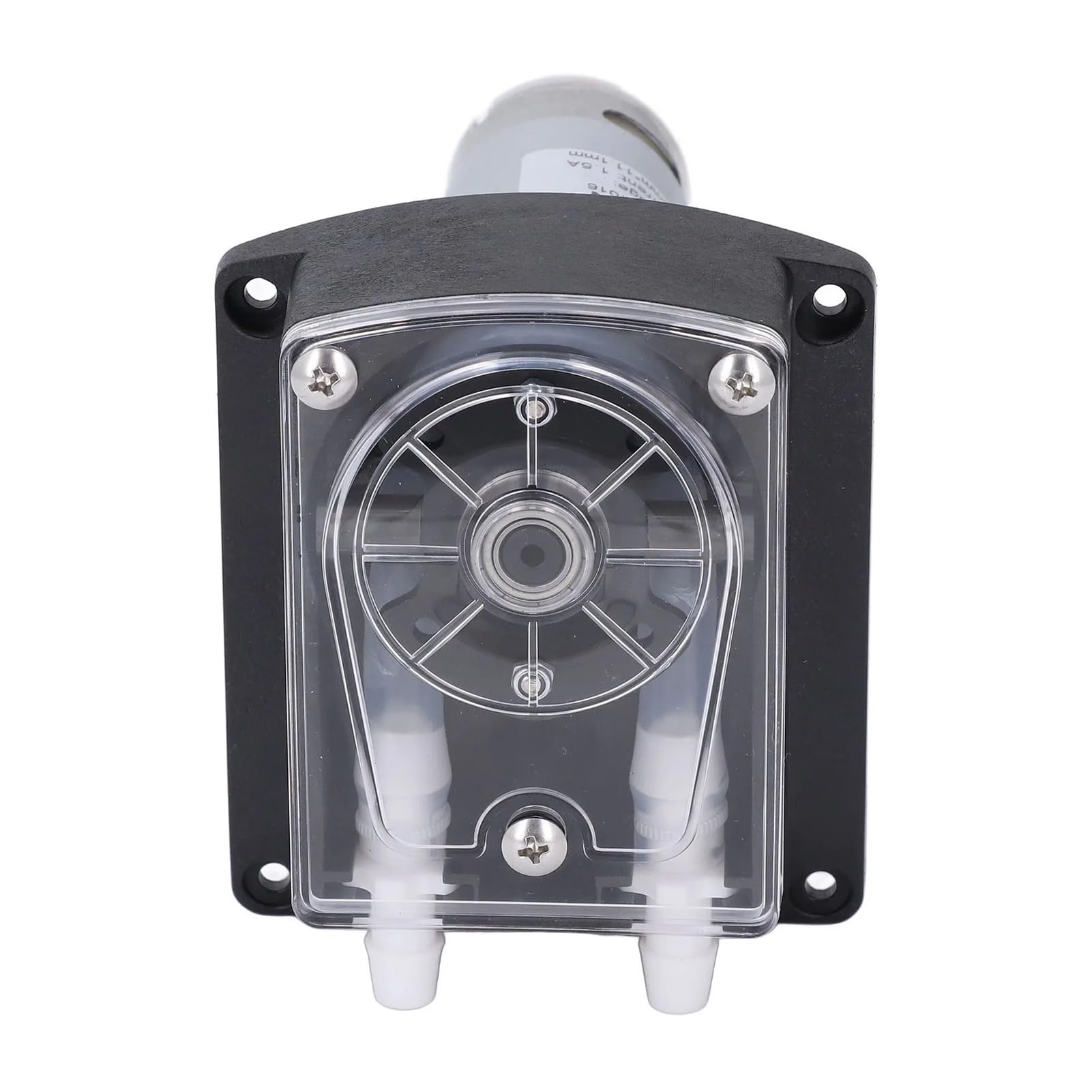 Industrielle Schlauchpumpe, Schlauchpumpe, Hochgeschwindigkeits-Peristaltik, 1500 Ml/min, Lebensmittelqualität, Doppelkopf-Industrieflüssigkeit,für Labor(24v)