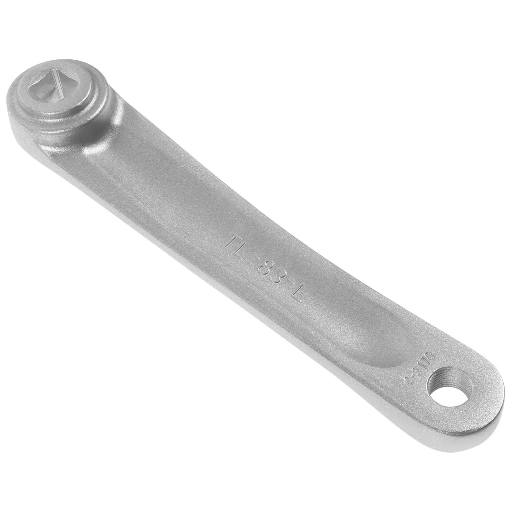 Toddmomy Manovella in Bicicletta in Tutto-Alluminio Riparazione Parti Attrezzo a Manovella Adatto Sostituzione Attrezzo Estrattore Manovella Strada Argento Lega di Alluminio