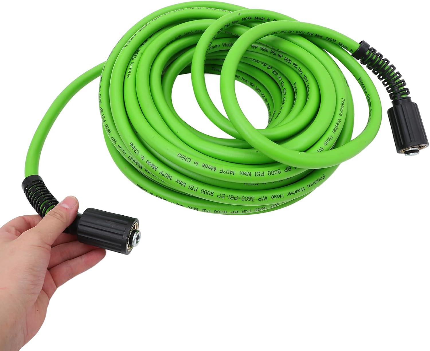 Pressure Washer Extension Hose Explosion Cleaning Tube High-pressure for Household Use Compatible Washing Machines
