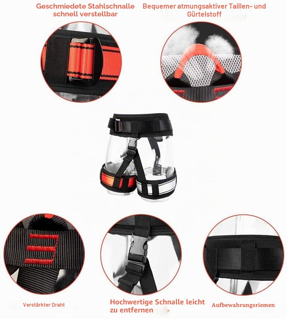 Schweres Yoga Bungee Seil Set, Widerstandsgürtel Bungee Training Schwerkrafttraining Werkzeug Ausrüstung für Studio Home Gym Yoga, Schwerkraft Yoga Bungee Seil Kit,-50kg