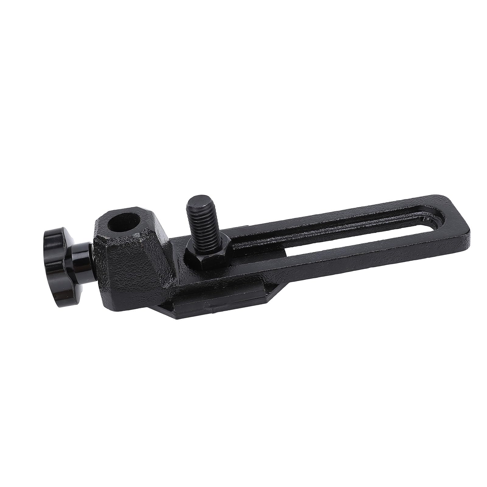 Base de soporte de herramienta de torno de torneado para carpintería, accesorios de piezas de torno de bricolaje de acero fundido para el hogar con orificio redondo de 20mm para