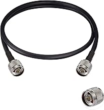 Vecys N Maschio a N Maschio Cavo Coassiale a Bassa Perdita RG58 3FT/1M per 3G 4G 5G LTE Antenna Ham Radio GPS WiFi