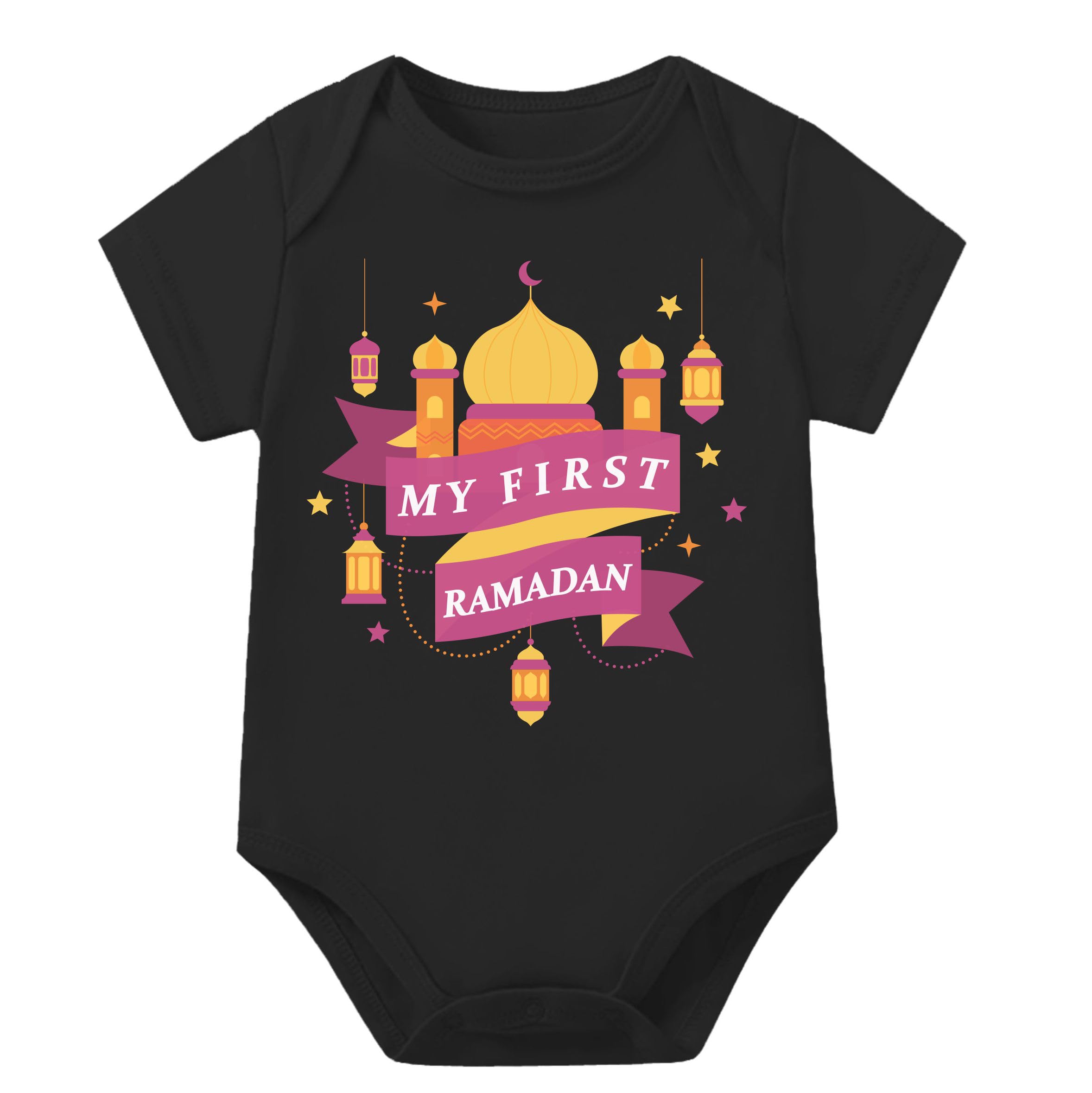 Lillypupp My First Eid Dress For Baby Boy Girl. Ramadan Special Unisex Romper New Born Clothes.