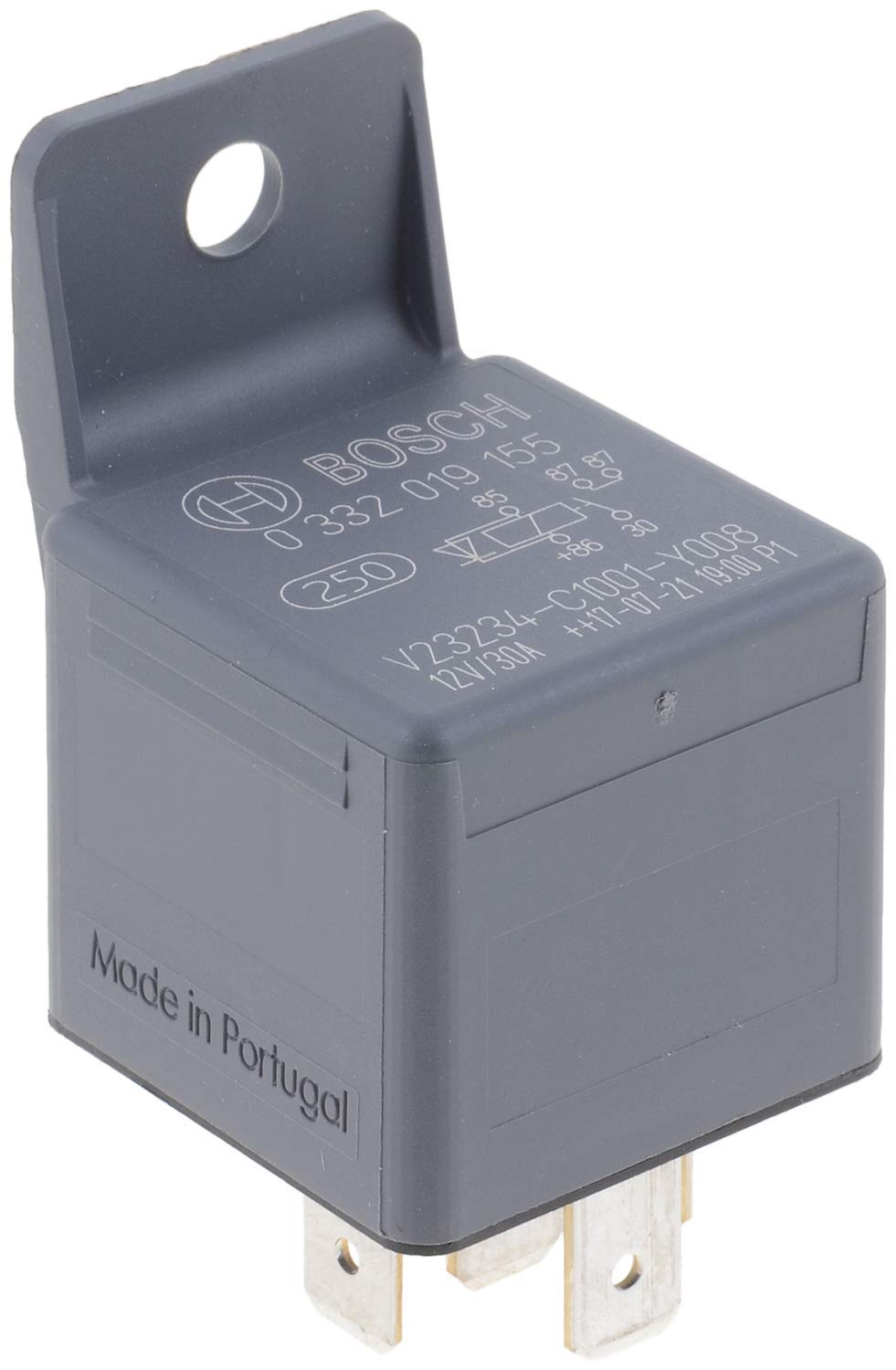 Buy Bosch 0332019155 Mini Relay 12V 30A, 2x87, IP5K4, Operating