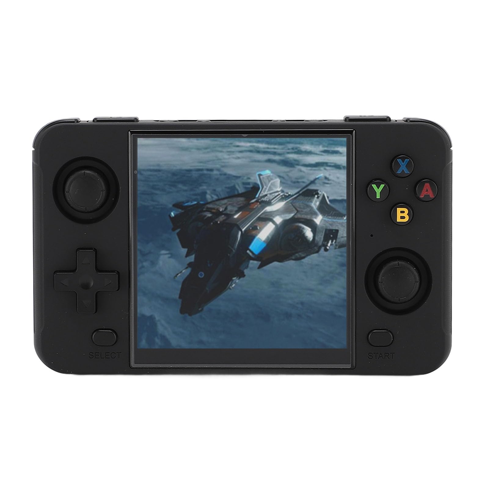 Generic Przenośna Konsola do Gier Wideo, Black Dual Player obsługują przenośną konsolę Gier z 2 Małymi Kartami Pamięci do Domu (16G i 128G)
