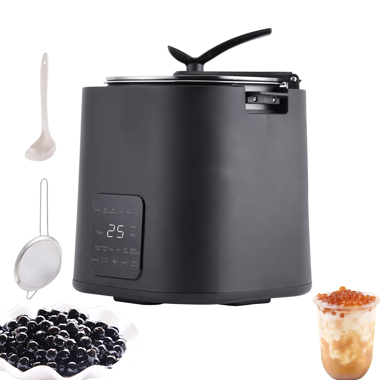 Buy BAOSHISHANAutomatic Pearl Pot Commercial Pearl Tapioca Cooker 9L
