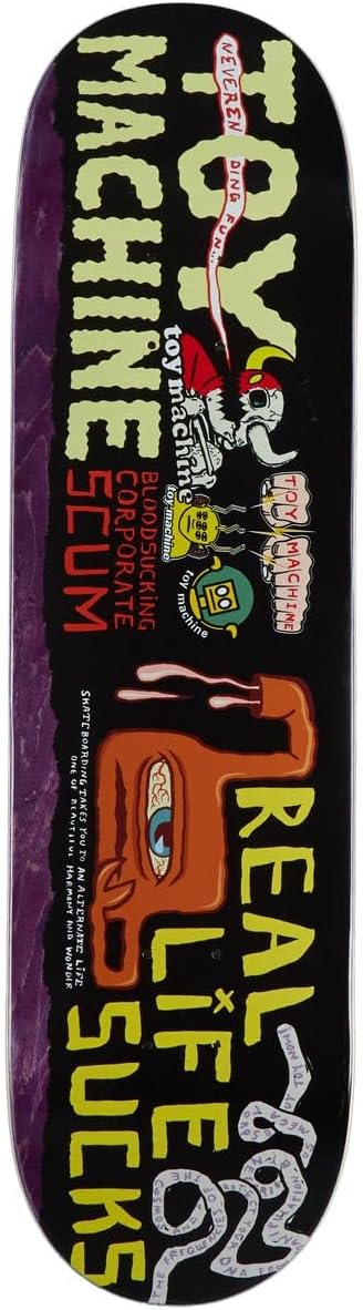 Toy Machine Neverending Skateboard Deck - 8.25"