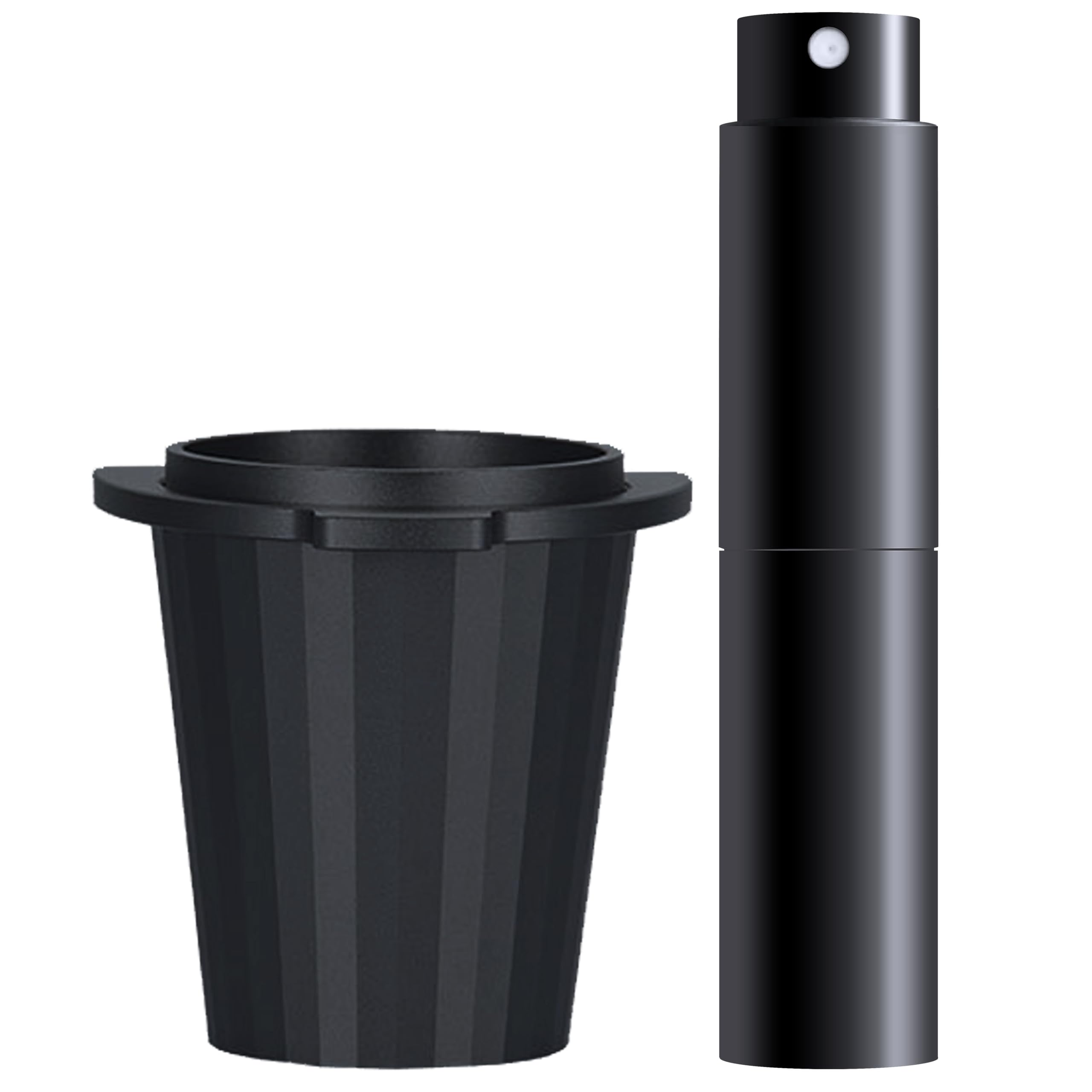 NEOUZA 54mm Espresso Funnel Dosing Cup Aluminum Alloy RDT Spray Compatible for Sage 8 Series 870/875/878/880 Portafilter Coffee Grinder