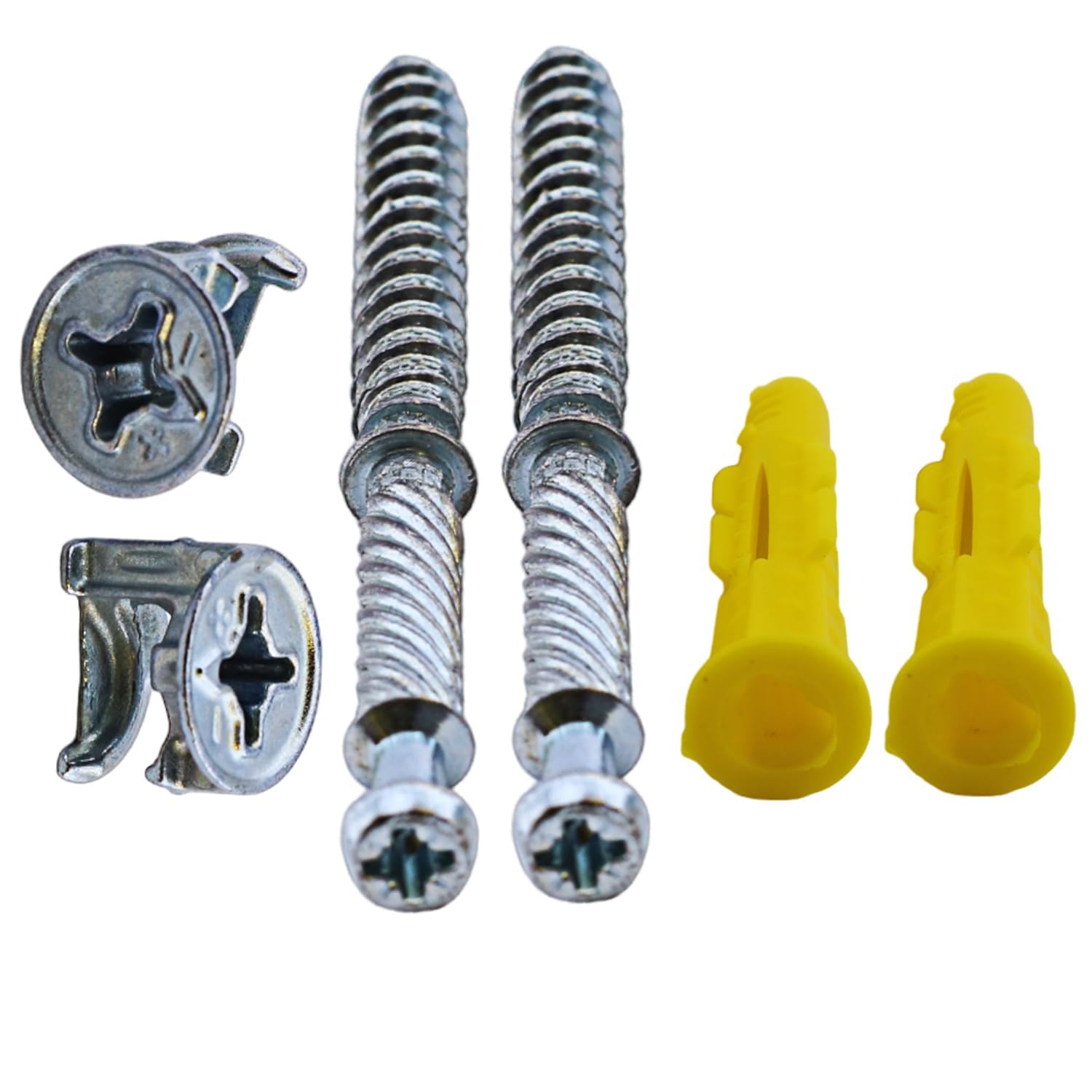 Badem10 Mi-Fiks Kolay Montaj Gizli Raf Tutucu Taşıyıcı Set 8 cm