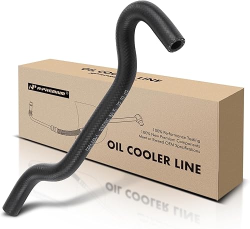 A-Premium Conjunto de manguera de línea de enfriador de aceite de transmisión automática compatible con Subaru Forester 2009-2013 Impreza 2008-2011