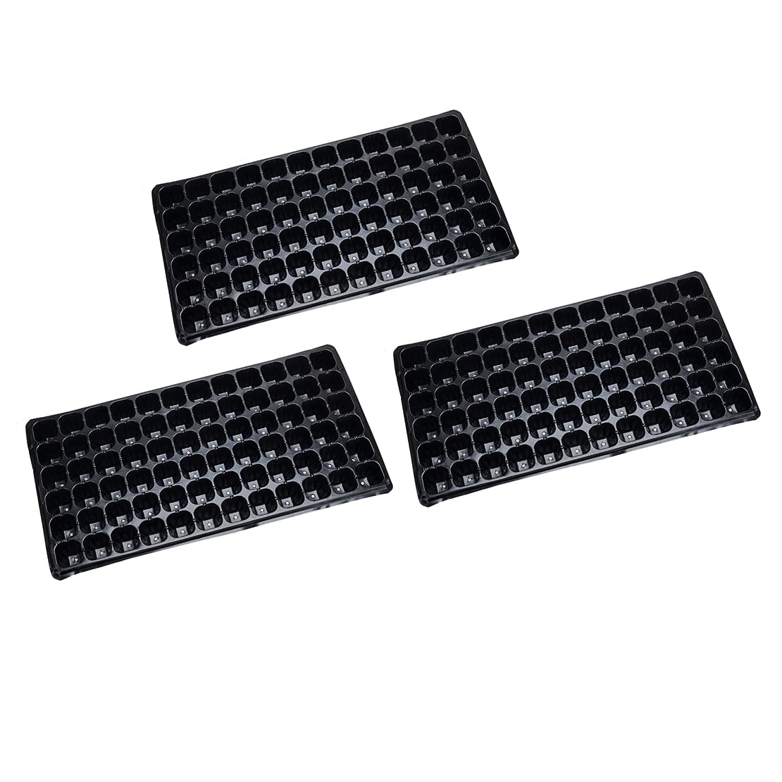 6 pièces 72 cellules Plaque de démarrage pour semis Germination Pépinière Pot de Culture pour Plantes de Jardin Fleurs