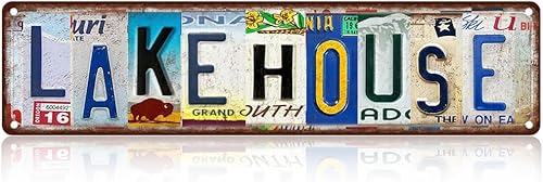 Miniatura 22 de Letrero de metal para sala de juegos - Decoración retro de estaño de aluminio de 4x16 pulgadas - Decoración de cueva de hombre para sótano de sala