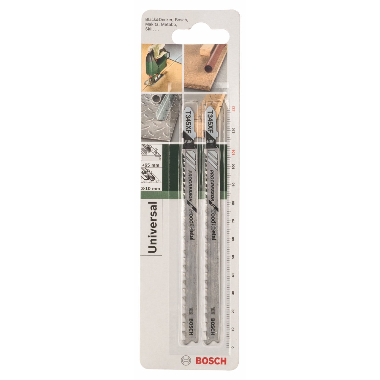Bosch Multicolor 2609256737 T 345 Xf Jigsaw Blade