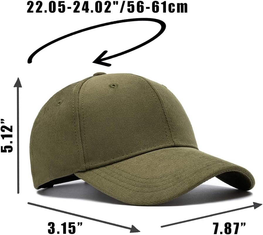 Classic Low Profile Baseball Cap for Men Women Adjustable Cotton Trucker Hats Dad Hat Plain Cap - Image 6