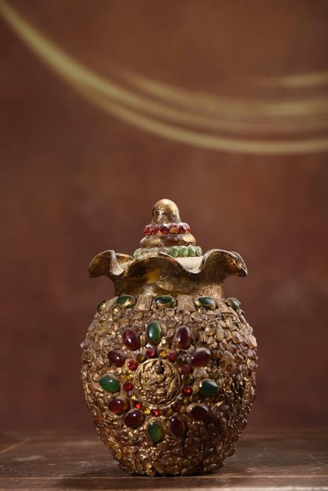 中国古美術・旧蔵收・純手作り・花糸古銅彫塗金宝石嵌酒壺・文房置物・純銅製・酒具 Amazon.co.jp: 珍品旧蔵瑠璃 嵌宝石 舎利缶 舎利子 精密細工